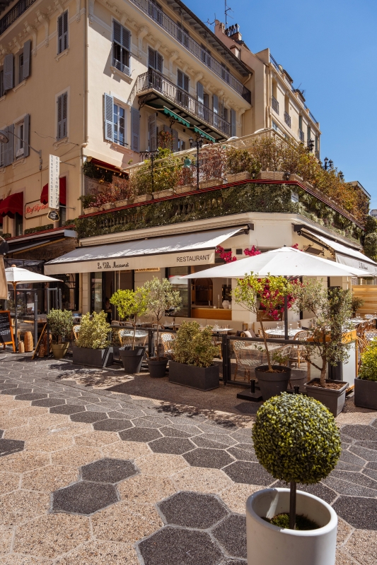 Le restaurant - La Villa Massenet - restaurant NICE - Restaurant Nice centre