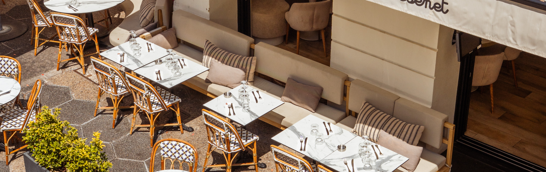 Le restaurant - La Villa Massenet - restaurant NICE - Restaurant Nice centre
